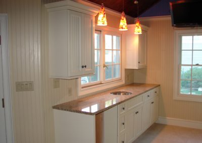 Pool House Bedroom-Bathroom Area